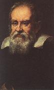Justus Suttermans Portrait of Galileo Galilei oil painting on canvas